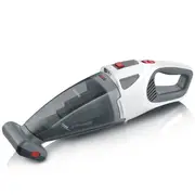 Severin HV 7146 steelstofzuiger/elektrische bezem op accu droog en nat ultrafijn 120 W grijs, rood, wit 2,2 Ah