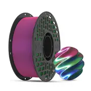 CaiLab Filament PLA soie tricolore pour imprimante 3D - Rouge/Vert/Bleu