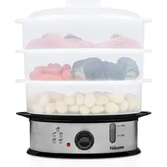 Cuit-vapeur En Acier Inoxydable 316 – Panier Vapeur Pour Légumes, Buns, Poissons – Compatible Avec Toutes Les Casseroles