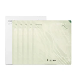 Luvum kalmerend herstellend cica-gelmasker, 5 vellen/doos