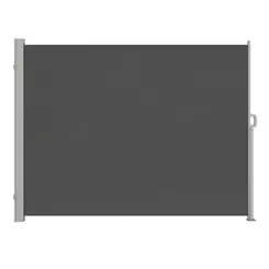 Ochama  Uittrekbaar Zijscherm, 200 x 350 cm Privacy Scherm, Grijs