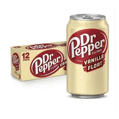 Dr Pepper Vanilla Float - 12 x 330 ml