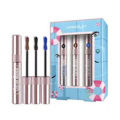 MISSLYN Color Mania mascara-set 1 (1 Black + 2 Brown + 6 Blue Ocean)