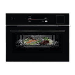 AEG TP9SK821B Inbouw elektrische oven - 71 liter inhoud - Pyrolitische zelfreiniging - 4 verwarmingsfuncties - Zwart
