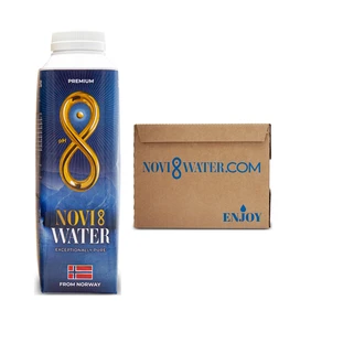 Novi8 water 12 x 500 ml 【officiële waterleverancier voor PSV, AJAX en AZ】