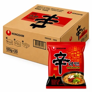 Nongshim Koreaanse Shin Ramyun instantnoedels 20 x 120 g