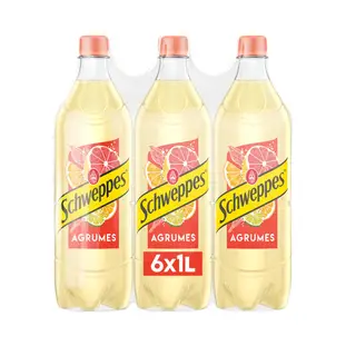 Schweppes Agrumes - 6 x 1 L