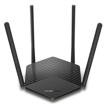Mercusys MR1500X Wi-Fi 6 WLAN Router, Dualband AX1500, 3 Gigabit-Ports, WPA3, Kindersicherung, Gast-Netzwerk, MU-MIMO, Keine DSL-Funktion