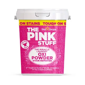 Star Drops The Pink Stuff The Miracle Laundry Oxi Powder Stain Remover Colours 1kg