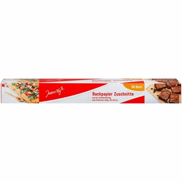 Jeden Tag Backpapier 38x42cm 30 Blatt