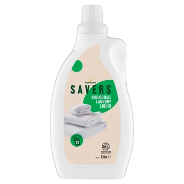 Morrisons Savers Biological Laundry Liquid 33 Washes 1000ml