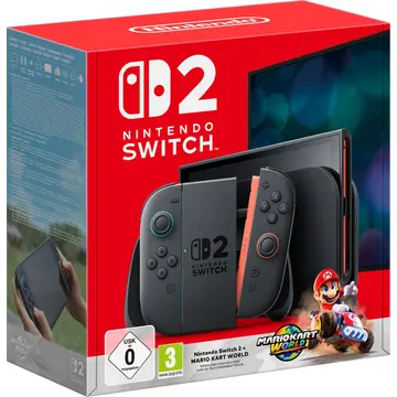 Nintendo Switch 2 + Mario Kart World - Zwart, 256 GB