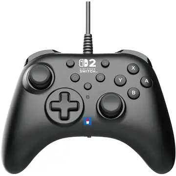 Hori HORIPAD Turbo Wired Controller - Blacl (Switch 2)