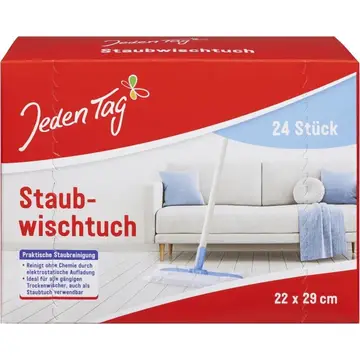 Jeden Tag Staubtuch 22x29cm