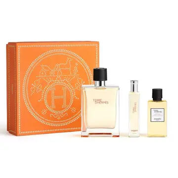 Hermès Terre d’Hermès | 100 ml EDT + 15 ml EDT + 40 ml Douchegel | Set 3 stuks