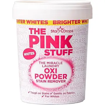 Stardrops The Pink Stuff Miracle Laundry Oxi-Pulver-Fleckenentferner, Weiß, 1 kg
