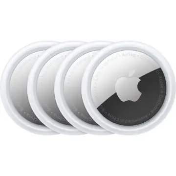 Apple AirTags Verliesbeveiligingsapparaat Tracker Locatiezoeker Locatiegesp Aantal: 4-pack
