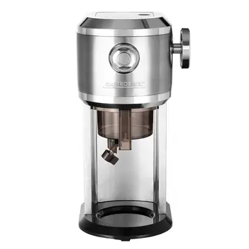 GASTROBACK Design Ice Shaver - Silver, 35W, 200L, Adjustable Shaving Thinkness, Dishwasher Free, 62905