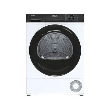 Haier wasdroger HD80-A3939E-DF (8 kg, opfrissen, korte omkeercyclus, wifi & Bluetooth, i-Time)