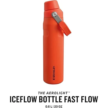 Stanley GO ICEFLOW FAST FLOW BOTTLE 20oz /600ml Tigerlily Pflaume