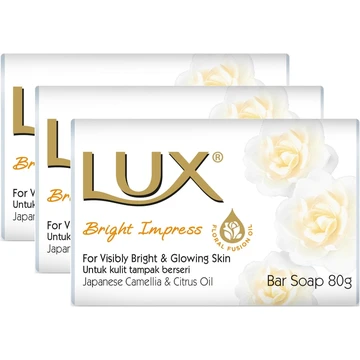 Lux Zeepbar Bright Impress 3-pack 80g