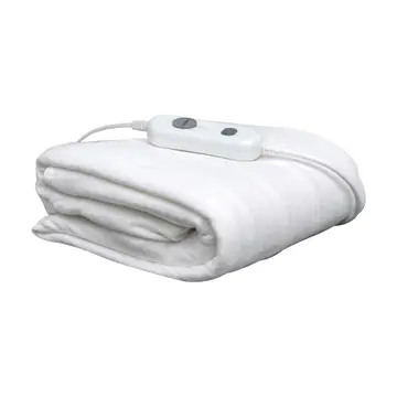 DAEWOO Double Electric Heated Blanket – 120 × 135 cm， HEA1486GE