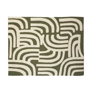 Bosie Throw Ozella Green/Cream