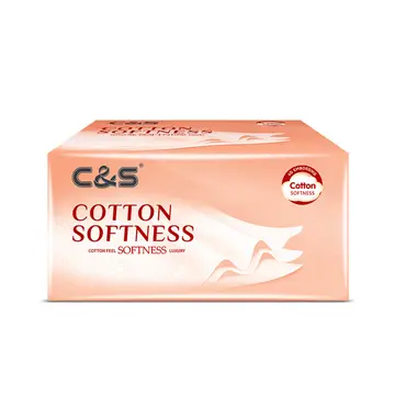 JIEROU "C&S 3-lagiges 90-Blatt-Kosmetiktuch (8 Beutel) /