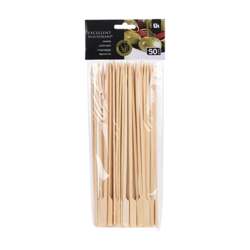 BBQ-Sticks Grillwerkzeuge Bambusspieße Lammspieße Bambusstäbchen Grillstäbchen Grillnadeln 50 Stück 25 cm Zahnstocher