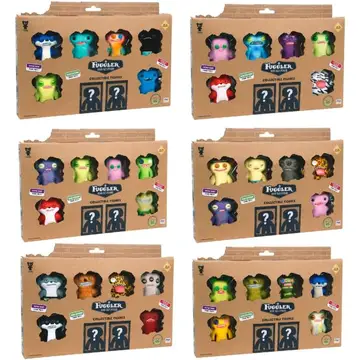 FUGGLER Verzamelfiguren Deluxe 8 Pack - FG2070, Assortiment