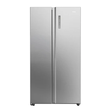 Haier HSW59F18DNMM 90cm Wide American Fridge Freezer, Non-Plumbed, Stainless Steel, D Rated