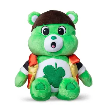 Care Bears x Stranger Things 22cm Good Luck Bear as Will Plush Soft Toy