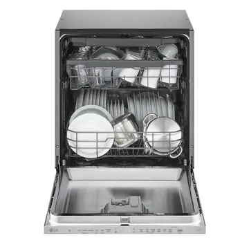 LG DB243TX Fully Integrated Dishwasher, 14 Place Settings, Quad Wash, D Rated