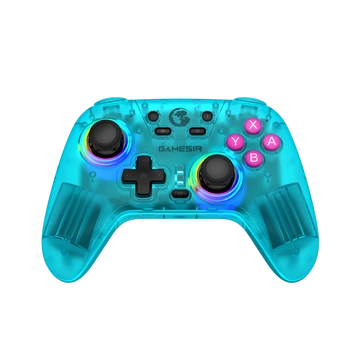 GameSir Nova multi‑platform tri‑mode gamecontroller Neon Teal voor Nintendo Switch / Android / iOS / Windows PC / Steam