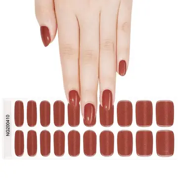 MeoMagic 14-178 Autocollants gels pour ongles - 20 pièces