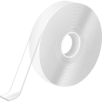 Nano-Gel-Klebeband, 3 Meter doppelseitiges Klebeband, stark haftend, waschbar und wiederverwendbar, rückstandslos ablösbar, starkes Montageband für Wände, Fotos, Teppiche, Autozubehör und Wohnaccessoires