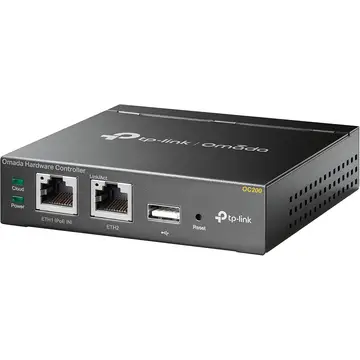 TP-Link OC200 Hybrid Cloud PoE Controller - Metallgehäuse - Echtzeitüberwachung - Plug and Play - USB für automatisches Backup