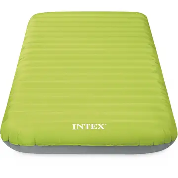 Intex DuraBeam TPU Kampeermat - Twin, 76 x 191 x 17 cm, Groen