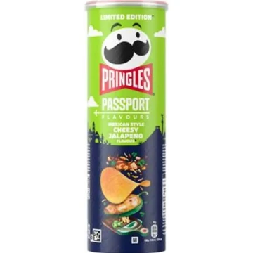 Pringles aardappelchips met Mexicaanse kaas en chili 165 g