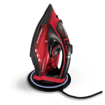 Morphy Richads 303250 Red/Black EasyCHARGE 2400W Cordless Steam Iron - Red/Black, 303250 