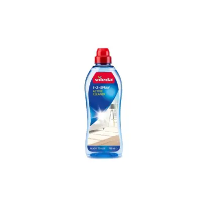VILEDA 1-2 SPRAY FLOOR CLEANER LIQUID 750ML