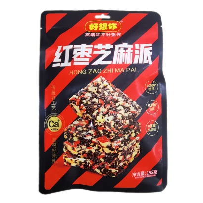 Haoxiangni Red date sesame pie好想你红小派红枣芝麻派195g
