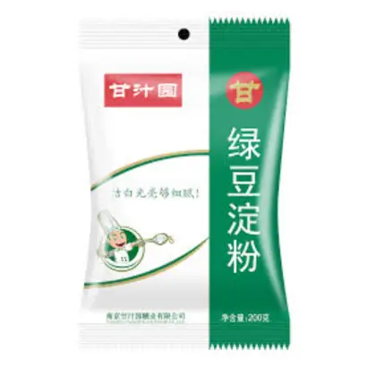 GZY Brand Mung Bean Starch 200g/pack  绿豆淀粉 200g/袋