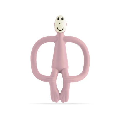 Matchstick Monkey Teething Toy Dusty Pink