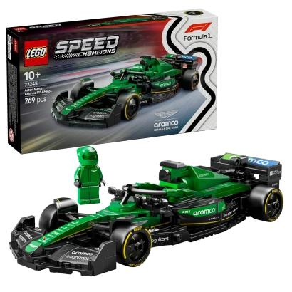 LEGO Speed Champions 77245 Aston Martin Aramco F1 AMR24 Race Car Set