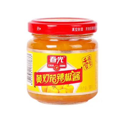 CG Yellow Hot Chilli Sauce 300g 海南春光黄灯笼辣椒酱香辣