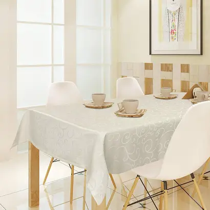 Obstal PVC-Tischdecke – 100% Wasserdicht & Pflegeleicht Für Drinnen & Draußen