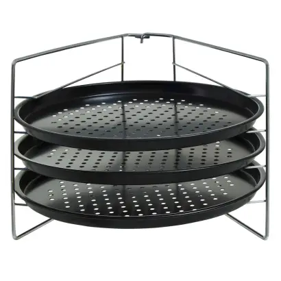 Maison by Premier Three Tier Non Stick Pizza Rack