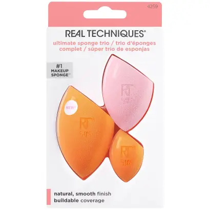 Real Techniques Ultimate Sponge Trio Orange