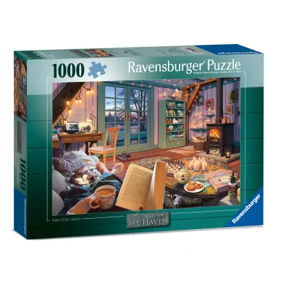Ravensburger My Haven No 6, The Cosy Shed, 1000 Piece  Jigsaw Puzzle